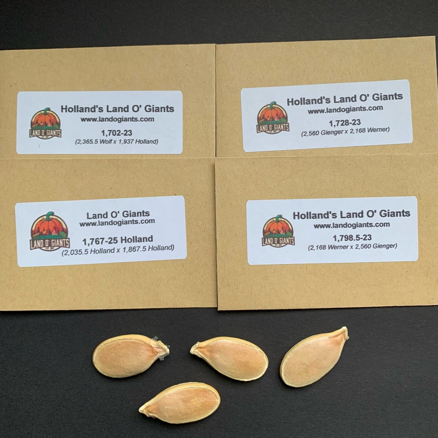 Seeds With a Pedigree: 1,700 -1,799 lbs