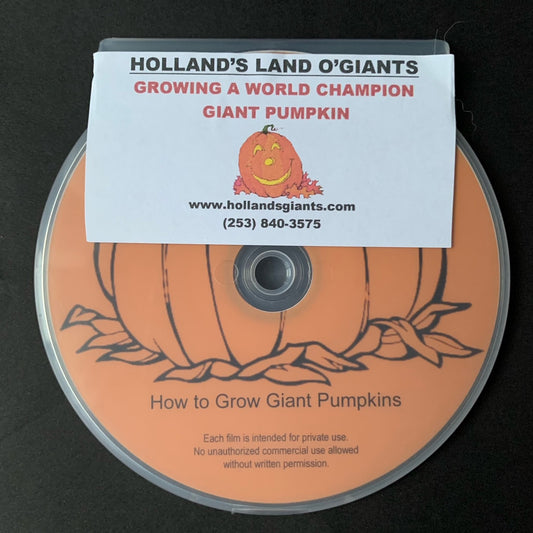 Growing a World Champion Giant Pumpkin 2,363 lbs