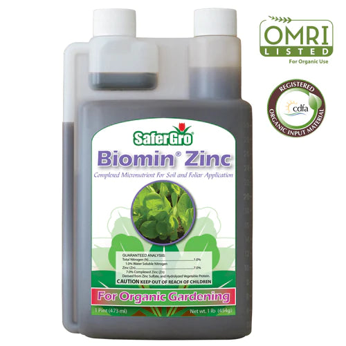zinc fertilizer for plants Biomin Zinc Concentrate