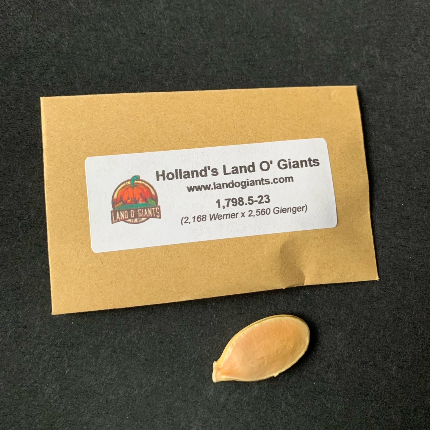 Seeds With a Pedigree: 1,700 -1,900 lbs