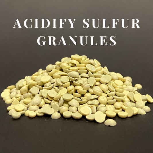 Acidify Sulfur Granules