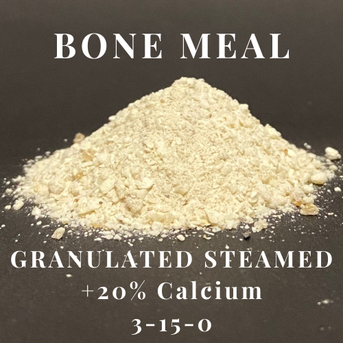 Granulated Steamed Bone Meal 3-15–0 Plus 20% Calcium