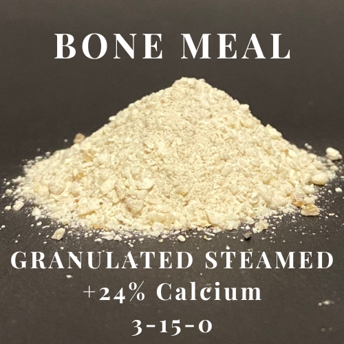 Granulated Steamed Bone Meal 3-15–0 Plus 24% Calcium