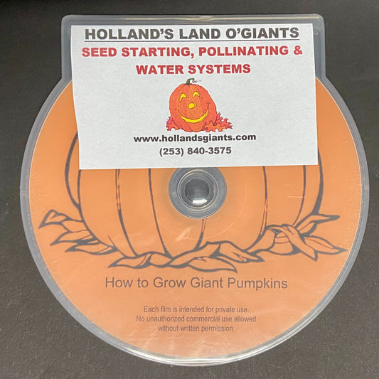 Seed Starting, Pollinating, & Water Systems DVD